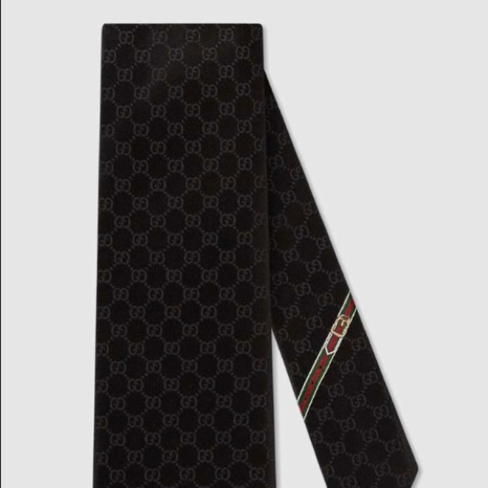 NWT Deep Blue Gucci Tie